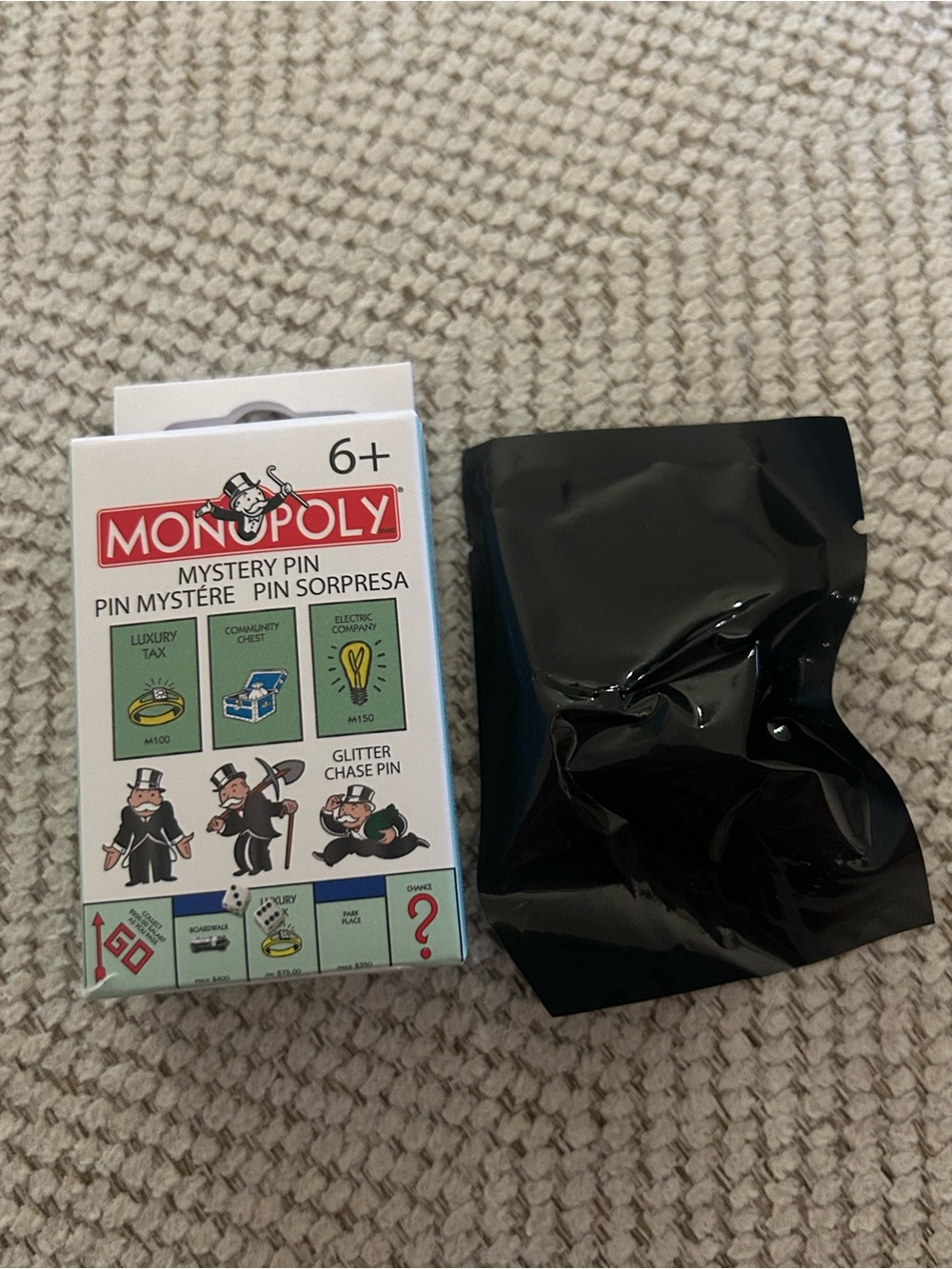 Loungefly Hasbro Monopoly 90th Anniversary Mystery Pin - New in Box